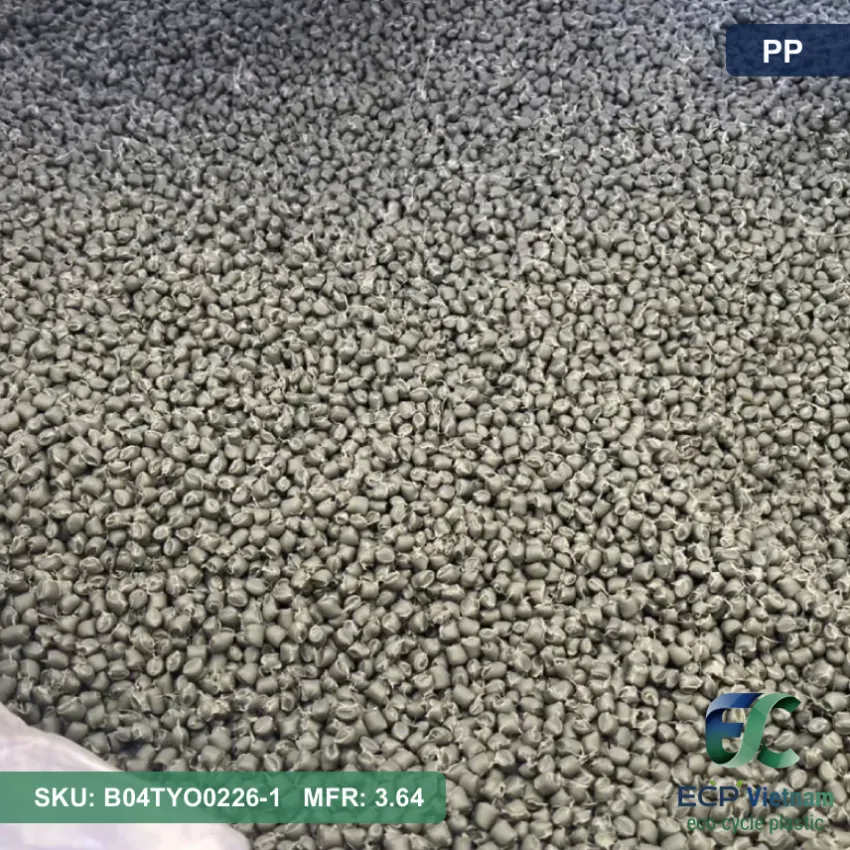 Hạt nhựa tái sinh PP màu hỗn hợp