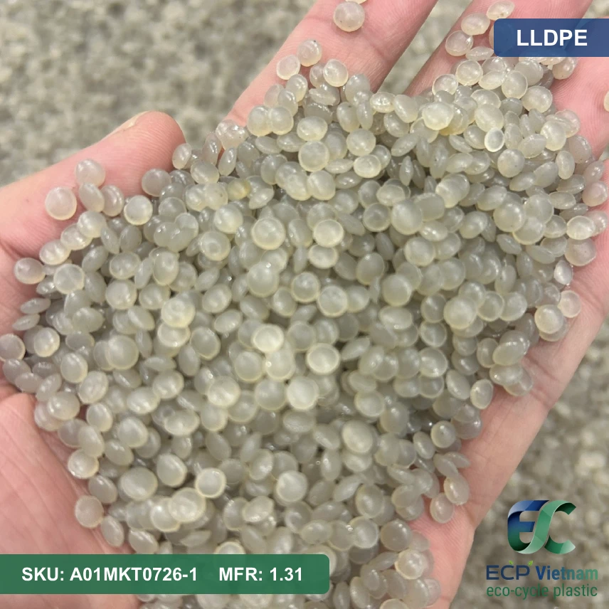 Hạt nhựa tái sinh LLDPE màu tự nhiên