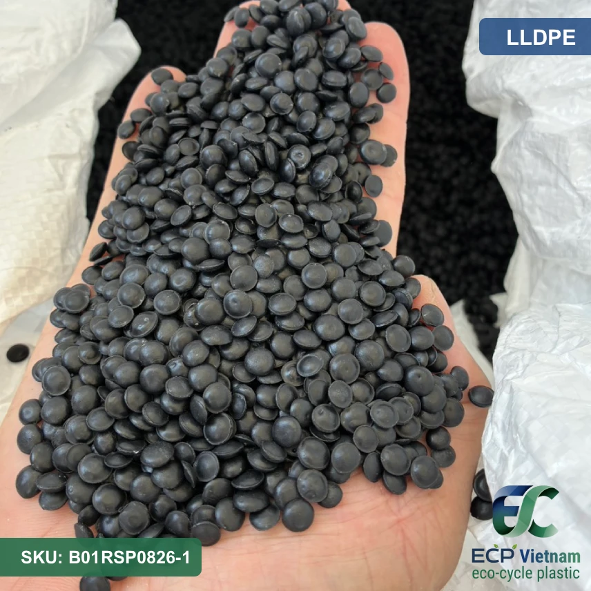 Hạt nhựa tái chế LLDPE nhiều màu sắc
