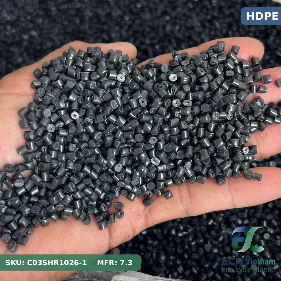 Hạt nhựa sinh HDPE màu đen
