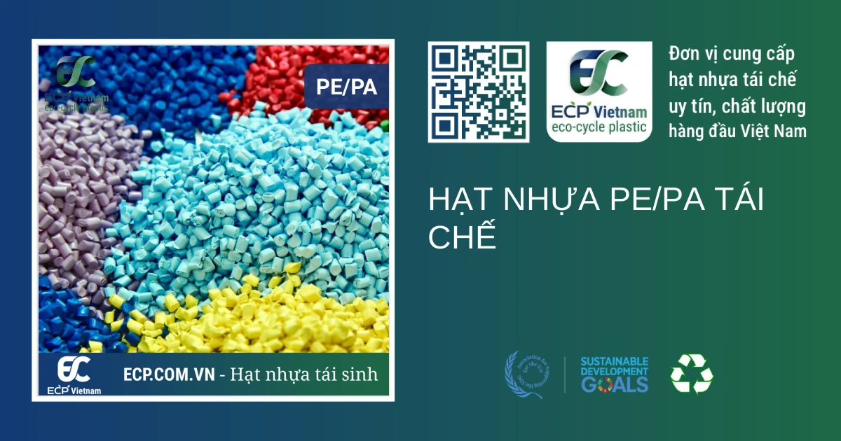 Hạt nhựa PE/PA tái chế