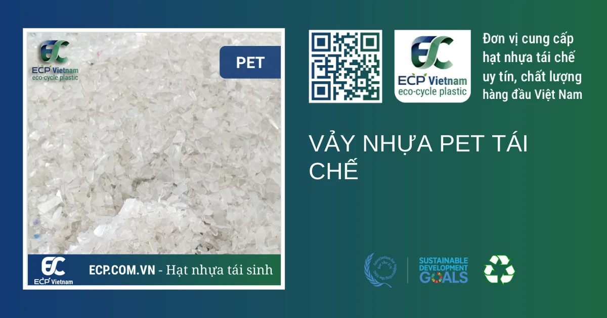 Vảy nhựa PET tái chế